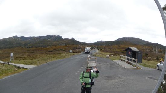 Startpunkt Cradle Valley, Spiegelbild