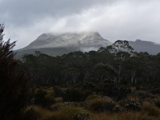 Drumherum auf den bergen blieb der Schnee liegen..Hochsommer in Tassi WHA