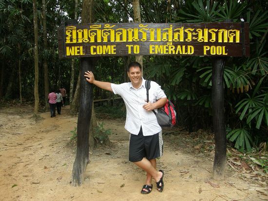 nach ca. 1000m durch den Nationalpark kamen wir dem Pool näher