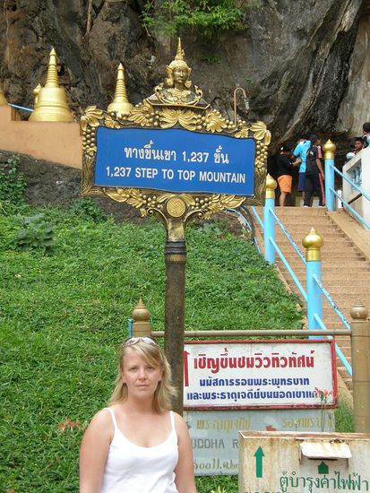 Beweißfoto: Jaaa es waren über 1200 Stufen!!!