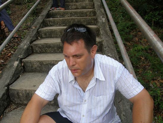 Tja nach ca. 600 Stufen sah ich dann so aus...