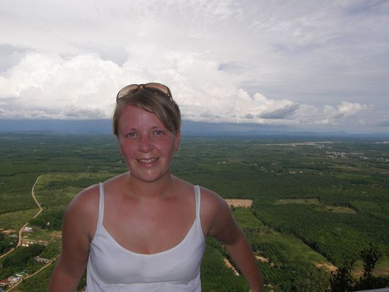 der Ausblick von oben entschädigt für alles