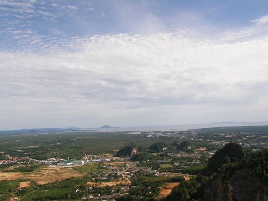 klare Sicht soweit das Auge reichte