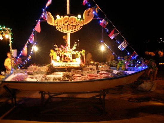 hier gab es mal wieder frischen Fisch