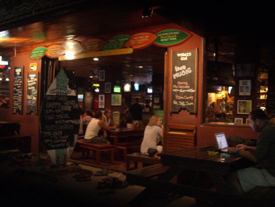 erst mal ein Bierchen trinken...