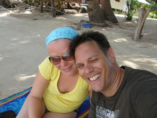 ein letztes Mal Sonne tanken