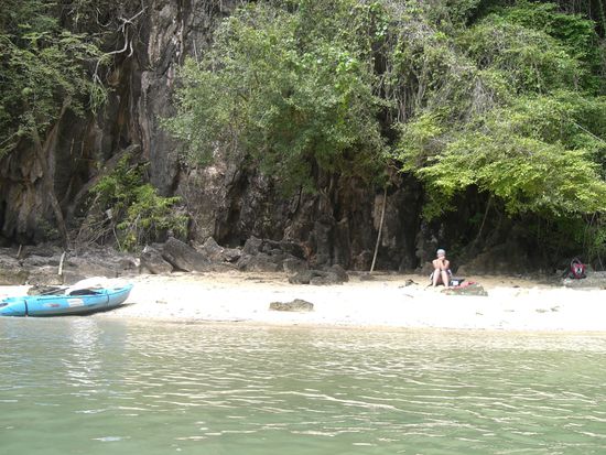 unsere einsame Bucht