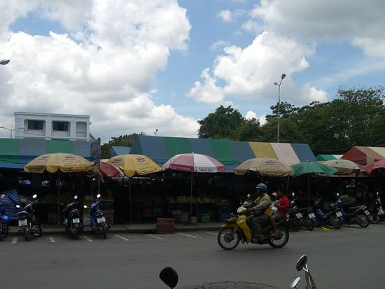 Marktplatz in Krabi Stadt