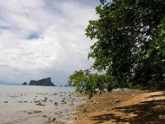 am Ende der Insel angekommen