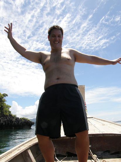 erstmal das Gleichgewicht halten bei voller Fahrt!