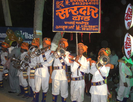 hochzeitliche Blaskapelle