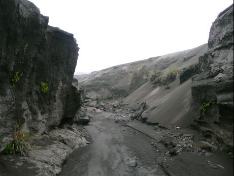 hier war es schoen warm-Felsen mit Sitzheizung