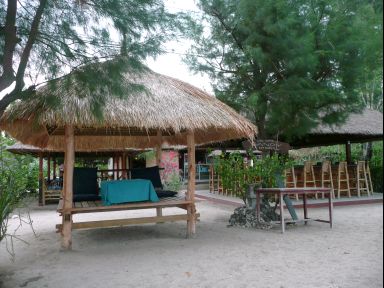 Gili Air - Umser Fruehstuecksbunker