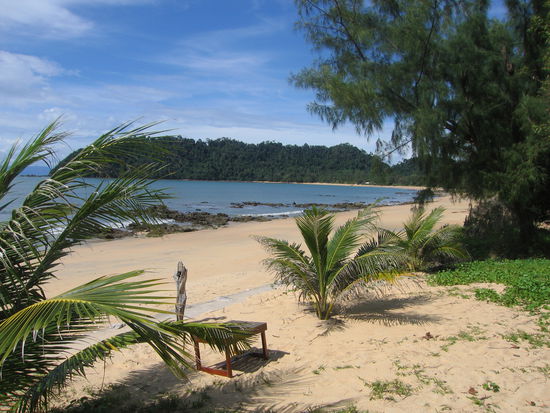 Blick aus unserem Bungi...