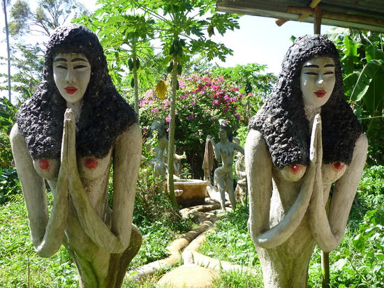 Skulpturengarten, in der Nähe des Hauptpiers