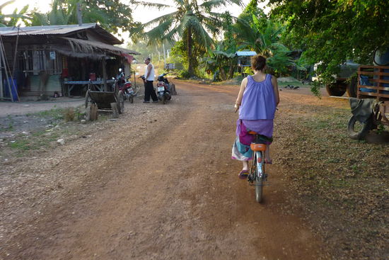 dann kann man abends auch mal ne kleine Radtour machen - tagsueber IMPOSSIBLE, 38 Grad im Schatten!!!
