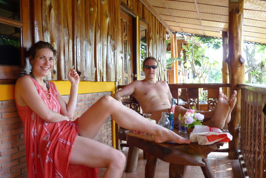 liebe Gruesse an alle Daheimgebliebenen - hab gehoert, es  soll die Tage schneien 