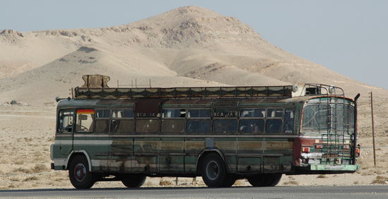 typischer Bus in Syrien