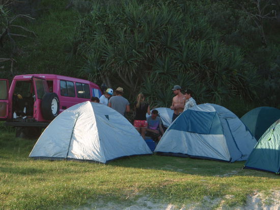 Unser Lager am 2ten Abend