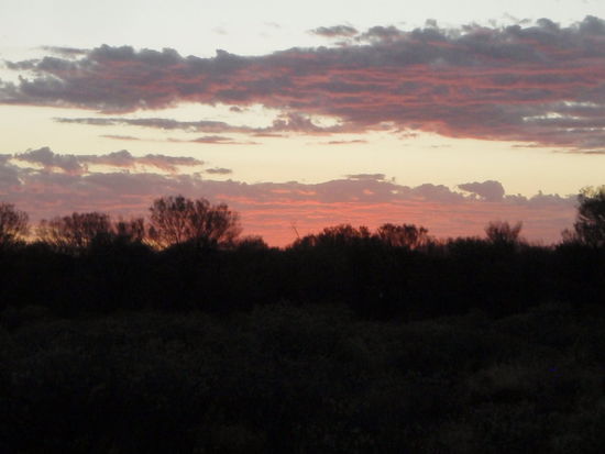 Die Sonne kommt leider nicht so richtig hinter den Wolken hervor
