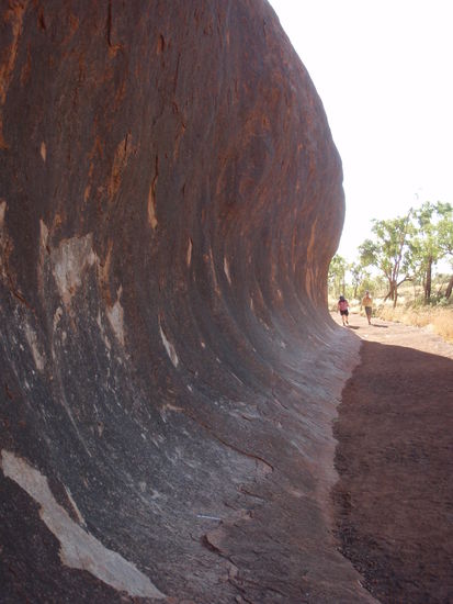 Die Wave am Uluru