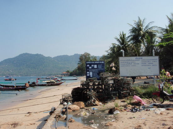Die ersten Schritte auf Kho Tao