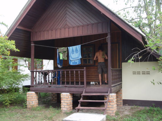 Unsere Unterkunft für die nächsten 2 Nächte.