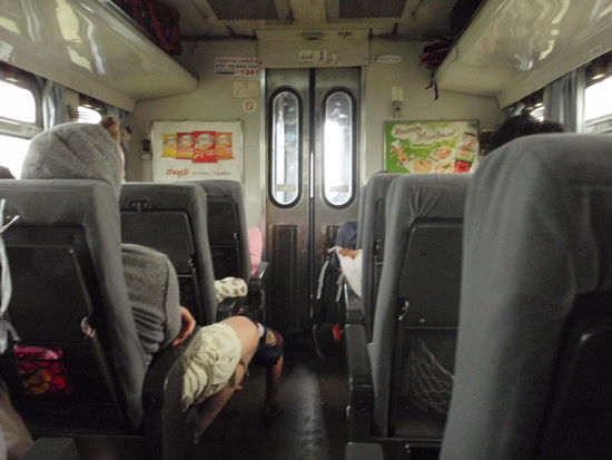 Zugfahrt nach Chang Mai