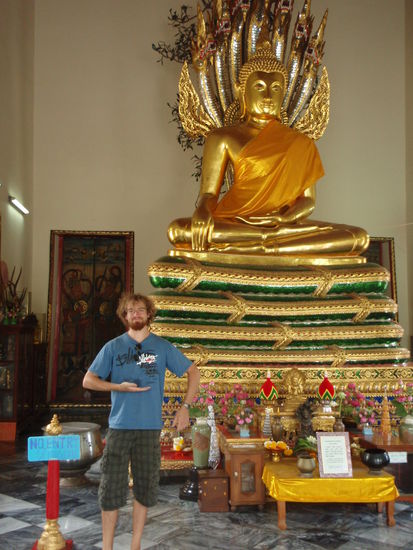 Auf der Anlage des Wat Pho Tempels