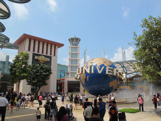 Der Universal Studios Freizeitpark
