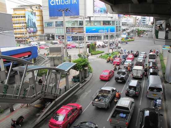 Als ich das letzte Mal hier stand, wars Nacht und alles unter Wasser