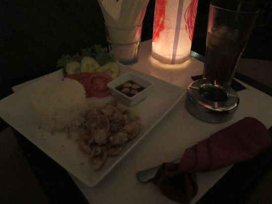 Mein spätes Abendessen