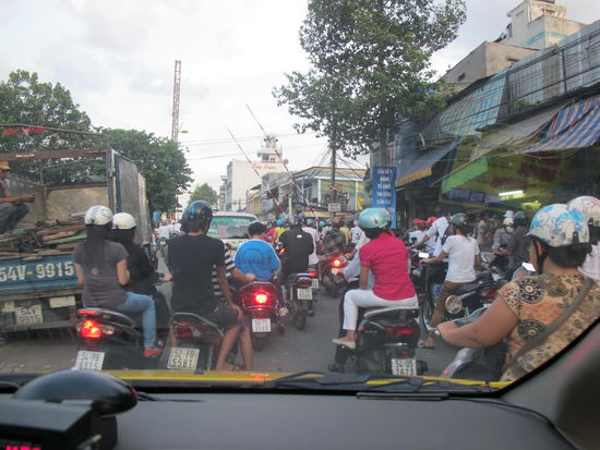 Kleiner Eindruck ausm Taxi