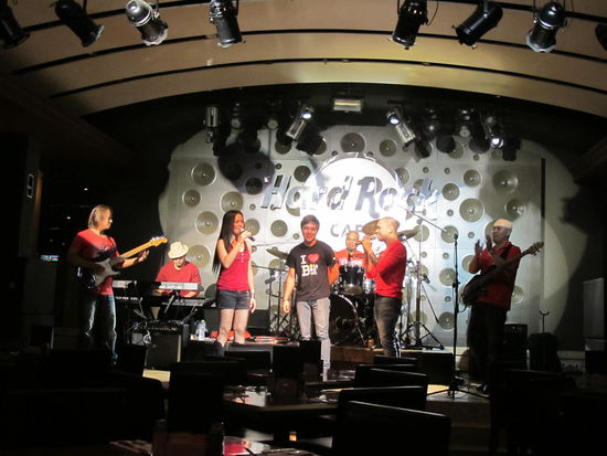 Die Band mit Geburtstagskind