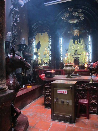 Ein Eindruck aus dem Inneren der Pagode