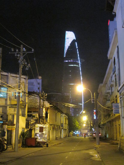 Mit das höchste Gebäude in Saigon