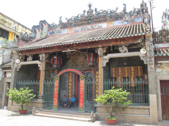 Die Thien-Hau-Pagode von außen