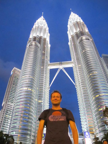 Irgendein Depp hat sich ins Bild gestellt 