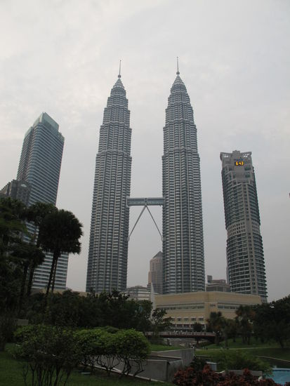 Vom anderen Ende des Parks