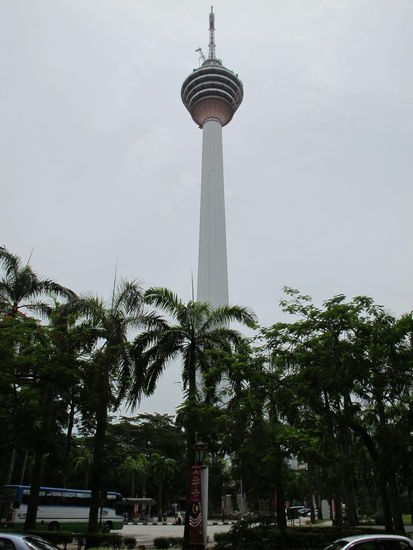 Ein letztes Mal der KL Tower bevor es in den Dschungel geht