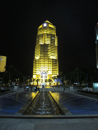 Die Sicht aus dem Eingang der Zwillinge