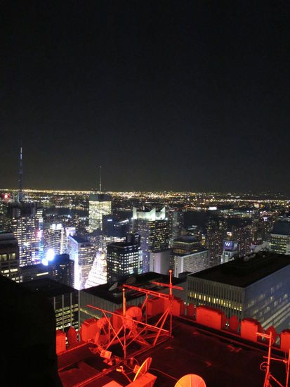 Blick nach Südwesten, ganz im Hintergrund ist New Jersey zu sehen