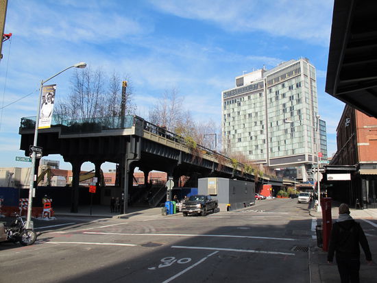 Das südliche Ende des Parks