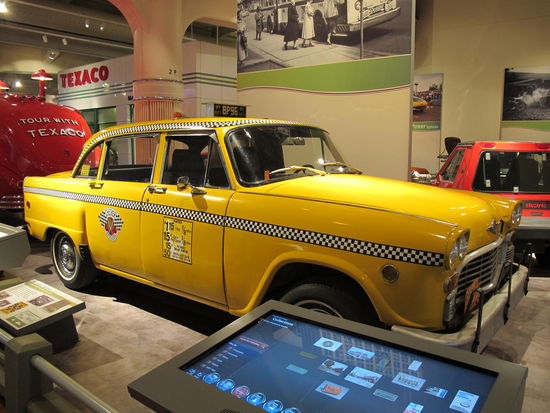 Und natürlich ein Taxi