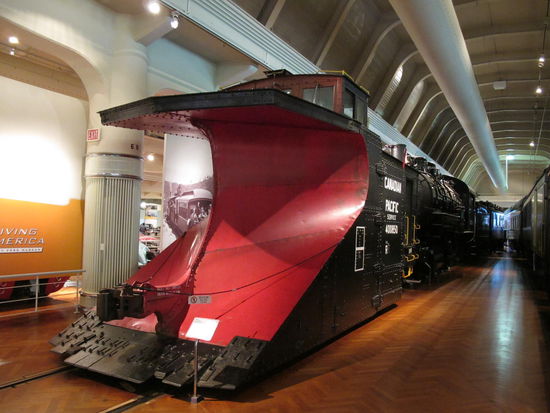 Das is mal ein Schneepflug 