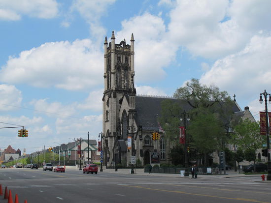 Es gibt auch schöne Kirchen in Detroit