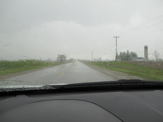 Auf der Landstraße nach Port Stanley