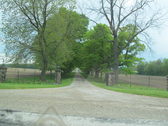 Das nenn ich mal ne Einfahrt 