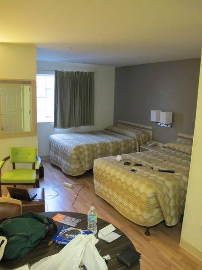 Mein Zimmer für die nächsten 3 Nächte