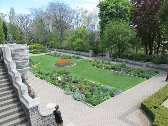 Ein Teil des Gartens